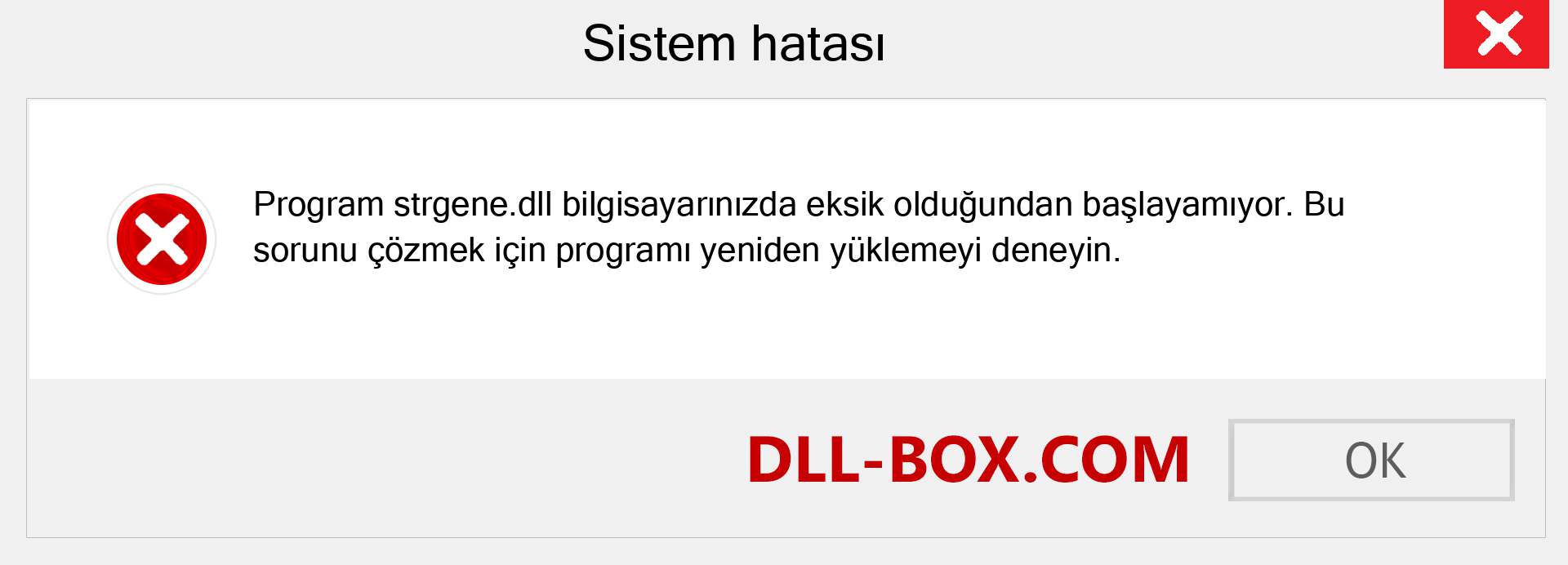 strgene.dll dosyası eksik mi? Windows 7, 8, 10 için İndirin - Windows'ta strgene dll Eksik Hatasını Düzeltin, fotoğraflar, resimler